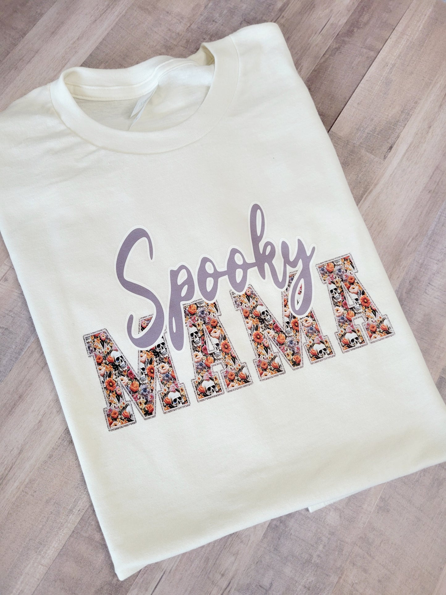 Spooky mama tee