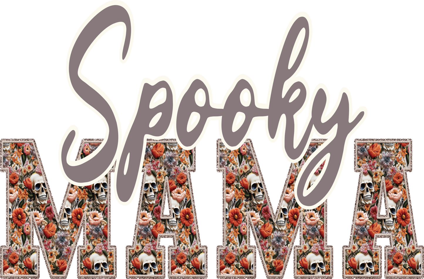 Spooky mama tee