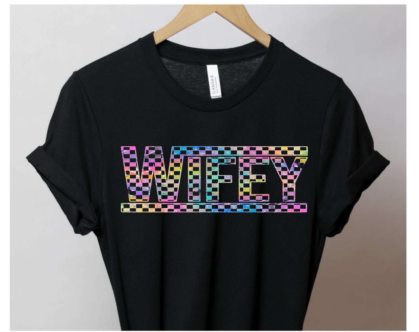 Retro wifey tee